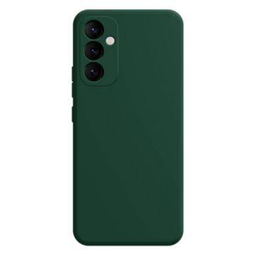 Samsung Galaxy A15 Liquid Silicone Phone Case - Dark Green - 1