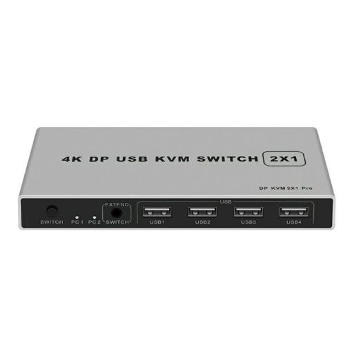 4K KYSW59 60HZ DP USB KVM Switch - Computer Sharing Device - 1