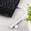Silver Aluminum Alloy USB 3.0 Hub Adapter - A-809 - 7