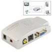 VGA to Video S-Video Converter Box - High Resolution - PC to TV - 2