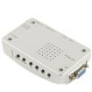 VGA to Video S-Video Converter Box - High Resolution - PC to TV - 6