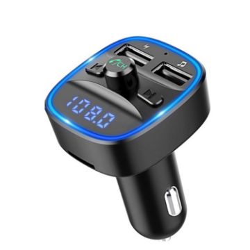 T25 Car MP3 Bluetooth Player Charger - Fast Charging & Hands-Free Calling - 1
