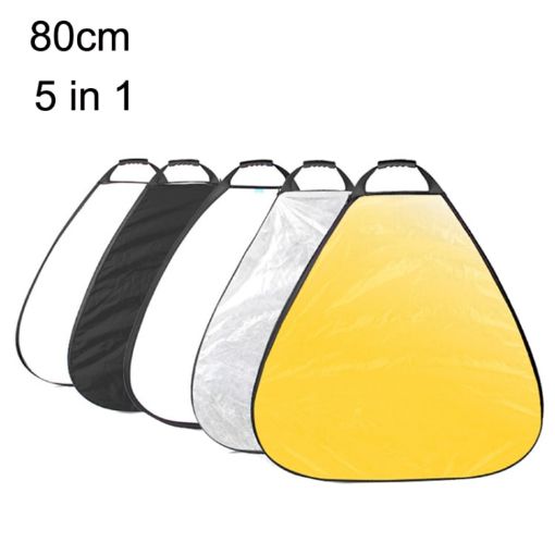 Selens 5 In 1 Folding Reflector Board 80cm Triangle - 1