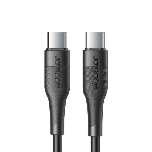 JOYROOM S-1230M3 60W PD Type-C Fast Charging Data Cable, 1.2m Black - 1