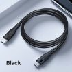 JOYROOM S-1230M3 60W PD Type-C Fast Charging Data Cable, 1.2m Black - 2