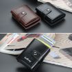 Baellerry RFID Anti-Theft Card Wallet Yellow Brown - 8
