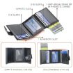 Baellerry RFID Anti-Theft Card Wallet Grey - 5