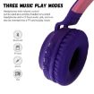 Cute Cat Ear Bluetooth Headphones Pink - 7