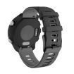 22mm Garmin Vivoactive 4/Venu 2 Silicone Watch Band - Black Grey - 3