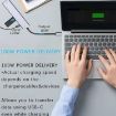 USB C Hub 7-in-1 Multiport Adapter with HDMI and SD/TF Card Reader - 5