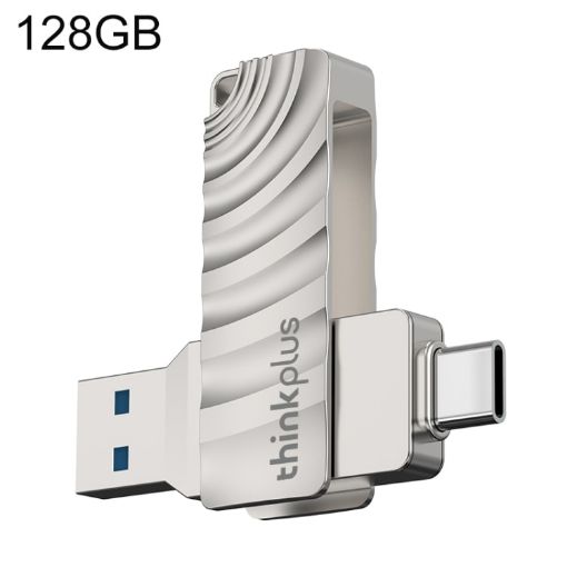 Lenovo Thinkplus MU232 USB 3.2 + USB-C Dual Head Flash Drive 128GB - 1