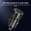 WK WP-C46 Staroad Series Vieyie 15W Dual-USB Car Charger - Black - 4