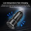 WK WP-C46 Staroad Series Vieyie 15W Dual-USB Car Charger - Black - 5