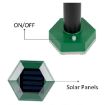 Hexagonal Solar Ultrasonic Mole Repeller - Outdoor Animal Repeller - 4