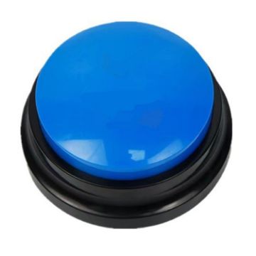 Picture of Pet Communication Button Dog Vocal Box Recording Vocalizer, Style: Recording Model (Dark Blue)