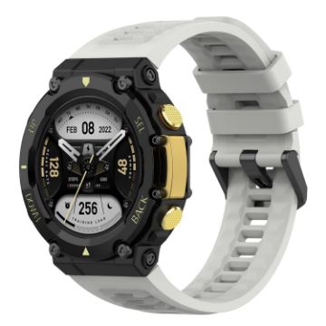 Amazfit T-Rex 2 Silicone Watch Band - Rock Gray - 1