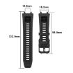 Amazfit T-Rex 2 Silicone Watch Band - Rock Gray - 5