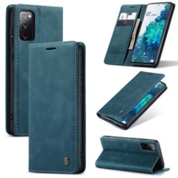 Samsung Galaxy S20 FE CaseMe 013 Leather Case Blue - 1