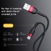 ROMOSS CB12B 2.4A Fast Charging Cable for iPhone/iPad - 2m Gray Black - 5