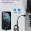 ROMOSS CB12B 2.4A Fast Charging Cable for iPhone/iPad - 2m Gray Black - 8