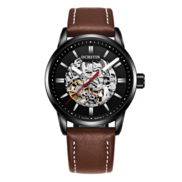OCHSTIN 62001B Master Series Men Watch (Black-Brown) - 1