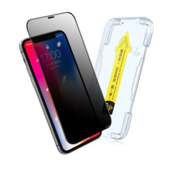 Picture of For iPhone 11/XR ENKAY Quick Stick Anti-peeping Tempered Glass Film