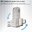Lenovo Thinkplus MU232 USB 3.2 + USB-C Dual Head Flash Drive 64GB - 6