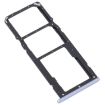 Silver SIM Card Tray + Micro SD Tray for Realme C31 - 2