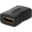 HDMI 19 Pin Female to Female Adapter - Black - 1