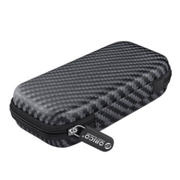 ORICO M.2 Hard Drive EVA Case Storage Bag - Black - 1