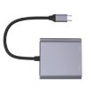 Picture of 4 in 1 Type-C to Dual HDMI + USB + Type-C HUB Adapter