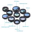 Picture of APEXEL APL-DG10 Lens Kit for iPhone Samsung Huawei Xiaomi HTC, Macro Wide-angle Fisheye Telephoto CPL Flow Filter Radial Filter Star Filter