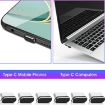 Type-C/USB-C Port Mobile Phone Charging Port Dust Plug Phone Protector Dust Cap - 7