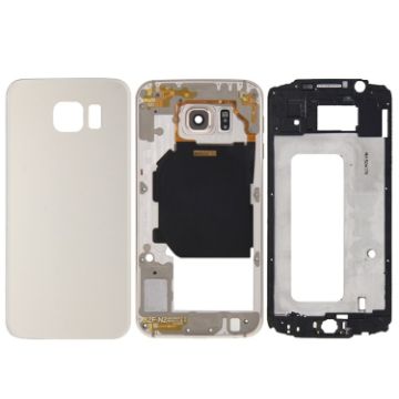 Galaxy S6/G920F Full Housing Cover (Gold) - 1