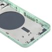 Green Back Housing Cover with SIM Card Tray & Side Keys & Camera Lens for iPhone 12 - 5
