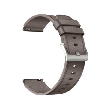 Grey Leather Watch Band for Huawei Watch GT2 Pro - 1