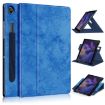 Samsung Galaxy Tab A8 2022 SM-X200 Leather Tablet Case - Dark Blue - 1