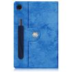 Samsung Galaxy Tab A8 2022 SM-X200 Leather Tablet Case - Dark Blue - 3