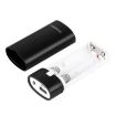 HAWEEL DIY 2x 18650 Battery Power Bank Shell Box - Black - 2
