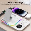 30W 4 in 1 Wireless Charger - Black | Fast Charging - 3