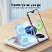 30W 4 in 1 Wireless Charger - Black | Fast Charging - 8