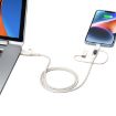 USAMS PD 100W 6 in 1 Fast Charge Data Cable 1.2m Beige - 6