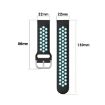 Suunto 9 Peak Pro 22mm Black Silicone Watch Band - 8