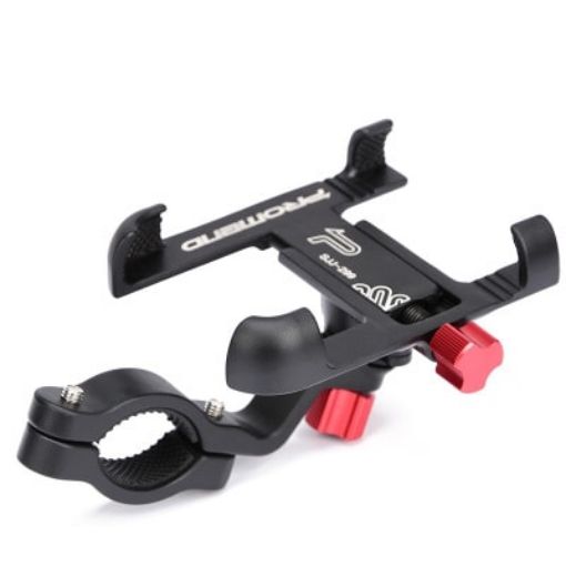 360 Rotate Eagle Claw Bionic Bike Phone Holder Mount Aluminum (Black) - 1