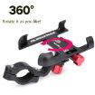 360 Rotate Eagle Claw Bionic Bike Phone Holder Mount Aluminum (Black) - 3