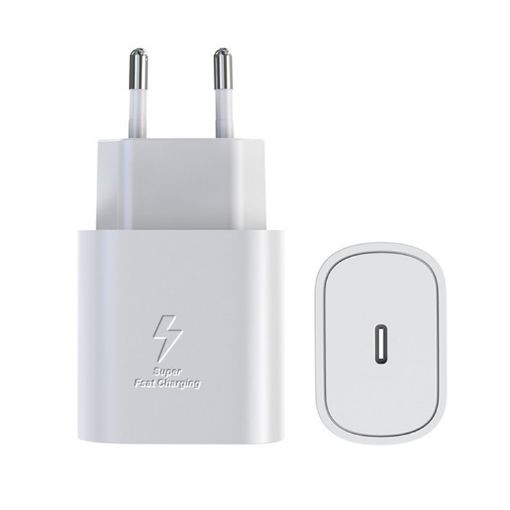 Samsung TA800 PD/PPS 25W Type-C Charger - EU Plug (White) - 1