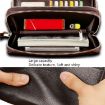 LEINASEN A80 Men Hand Bag Wallet - Black - 4