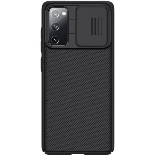 Samsung Galaxy S20 FE NILLKIN Black Mirror Series PC Camshield Case - 1