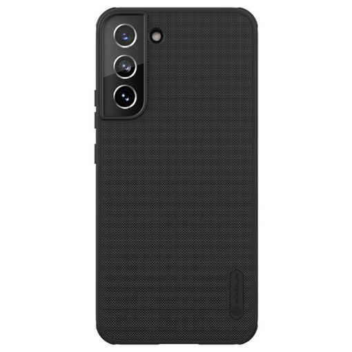 NILLKIN Super Frosted Shield Pro Case for Samsung Galaxy S22 5G - Black - 1