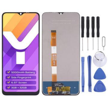 LCD Screen and Digitizer Assembly for Vivo Y15s/Y15a V2120 - 1